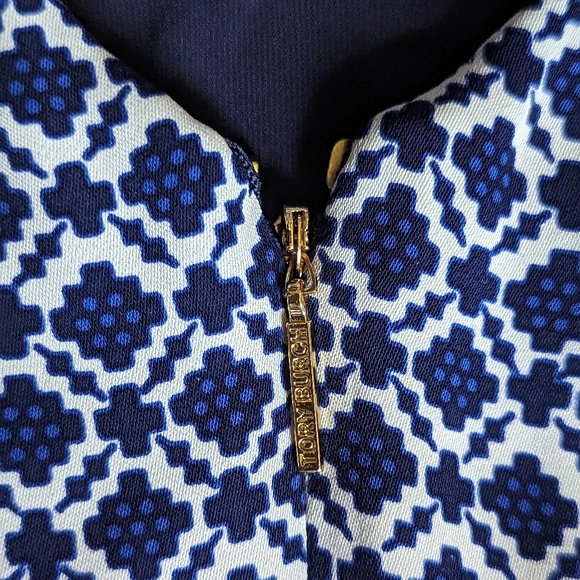 EUC Tory Burch Piera Sleeveless Printed Sheath Dress - Picture 14 of 16